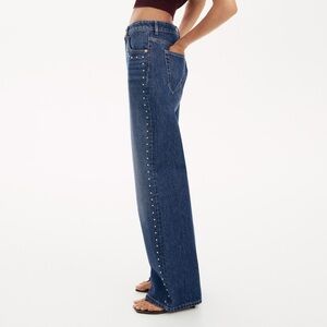 Women's Blue Flare & Wide Leg Jeans